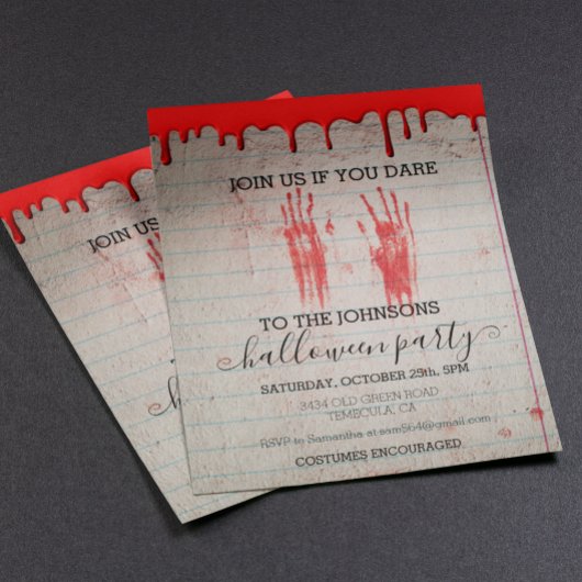 Halloween-Party Budget Beängstigend Bloody Hands