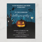 Halloween-Party Budget Pumpkin (Vorderseite)