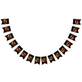 Halloween-Party Bunting Banner