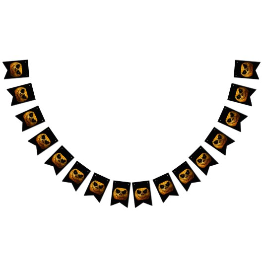 Halloween-Party Bunting Banner (Alle)