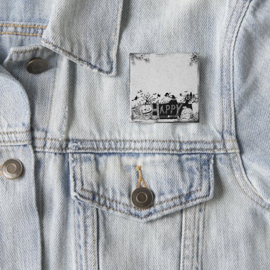 Halloween-Party Button (Beispiel)