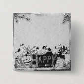 Halloween-Party Button (Vorderseite)