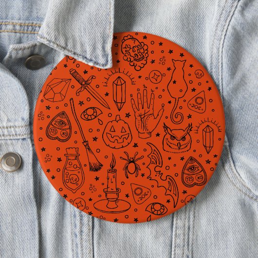 Halloween-Party Button (Beispiel)