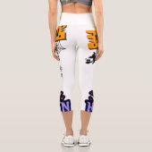 Halloween Party Capri Leggings (Rückseite)