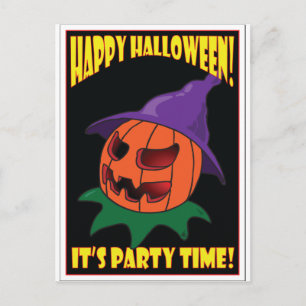 HALLOWEEN-PARTY CARDS -2 FEIERTAGSPOSTKARTE