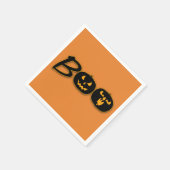 Halloween-Party Celebration BOO Pumpkins Serviette (Ecke)