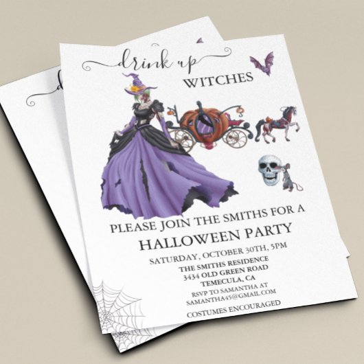 Halloween-Party Cinderella Witch Zombie