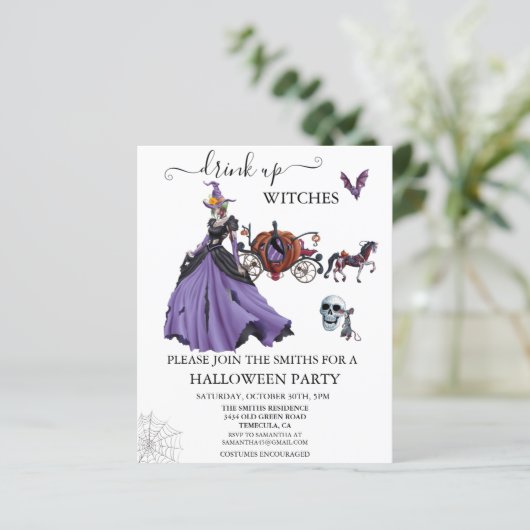 Halloween-Party Cinderella Witch Zombie (Stehend Vorderseite)