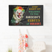 Halloween-Party Circus Clown Beängstigender Karnev Banner (Insitu)
