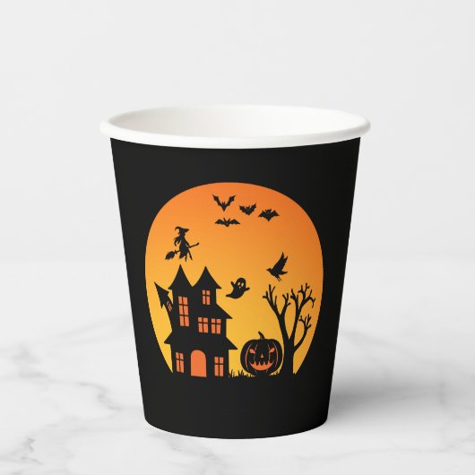 Halloween-Party Collection! Pappbecher (Vorderseite)
