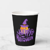 Halloween-Party Collection! Pappbecher (Rückseite)