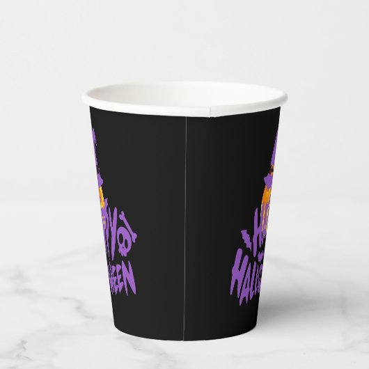 Halloween-Party Collection! Pappbecher (Rechts)