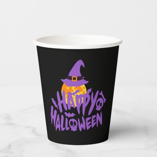 Halloween-Party Collection! Pappbecher (Vorderseite)