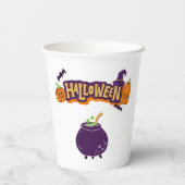 Halloween-Party Collection! Pappbecher (Rückseite)