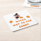 Halloween-Party Collection! Rechteckiger Pappuntersetzer (angewinkelt)