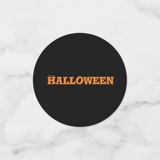 Halloween-Party Confetti Konfetti (Klein Vorderseite)