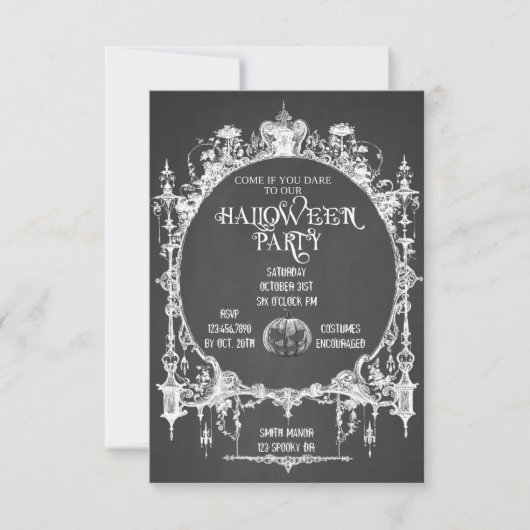 HALLOWEEN-PARTY, COSTUME-PARTY, ERWACHSENE HALLOWE (Vorderseite)