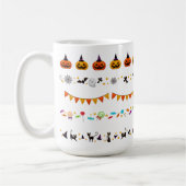 Halloween-Party-Creepy-Dekoration ist ein Kunststü Kaffeetasse (Links)