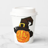 Halloween-Party Cups + Lids Pappbecher (Vorderseite)