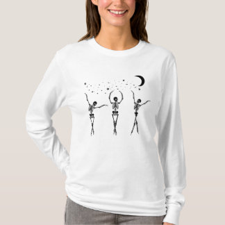 Halloween Party Dancing Skeleton Shirt Skeletons