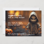 Halloween-Party Das ist ein echter Schrei! Einladung (Vorderseite)