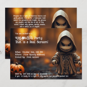 Halloween-Party Das ist ein echter Schrei! Einladung