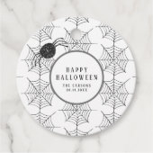 Halloween-Party Decorations Spiders Web Gift Geschenkanhänger (Vorderseite)
