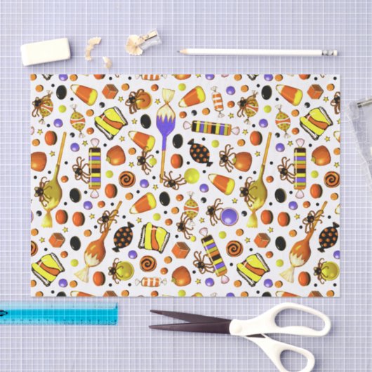 Halloween-Party-Dekoration Seidenpapier (Handwerk)