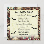 Halloween-Party der entsetzlichen Clowns (Rückseite)