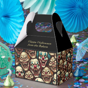 Halloween-Party der entsetzlichen Clowns Geschenkschachtel