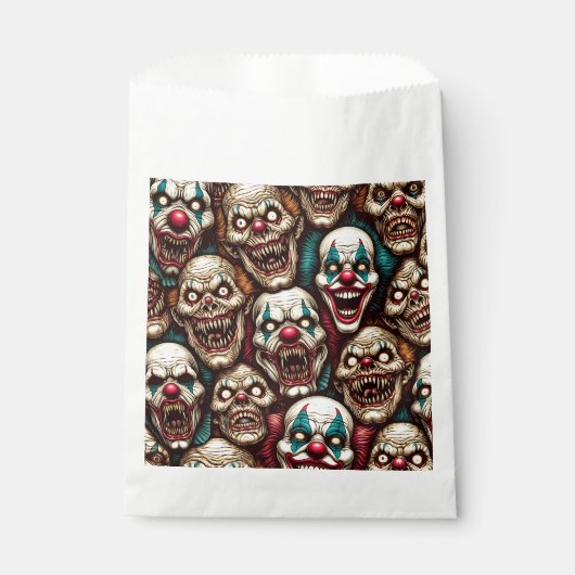 Halloween-Party der entsetzlichen Clowns Geschenktütchen (Vorderseite)
