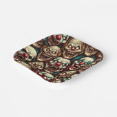 Halloween-Party der entsetzlichen Clowns Pappteller (Gewinkelt)