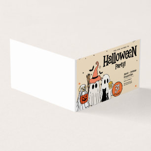 Halloween-Party der Familie