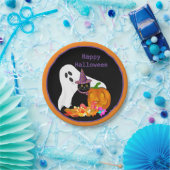 Halloween-Party der Kinder Pappteller (Party)