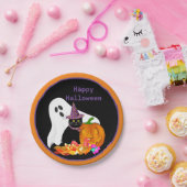 Halloween-Party der Kinder Pappteller (Party)