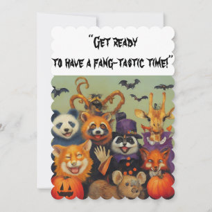 Halloween-Party des Kindes Einladung