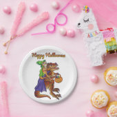 Halloween-Party Dinosaurier Papier Teller (Party)