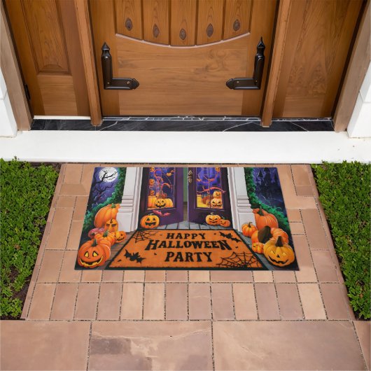 Halloween-Party Doormat Fußmatte (Außenbereich)