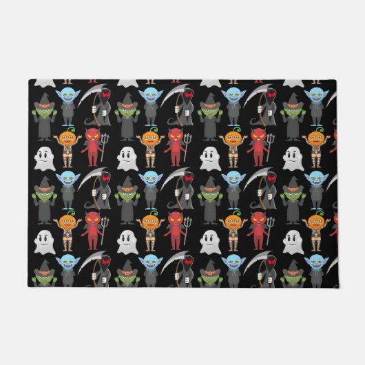 Halloween-Party Doormat Fußmatte (Vorderseite)