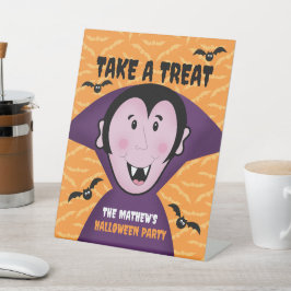 Halloween-Party Dracula Bat Vampire Niedlich Sockelschild
