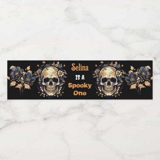 Halloween Party Drink Cocktail Wasserflaschenetikett (Einzelnes Label)