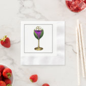 Halloween-Party Drink Paper Napkin Serviette (Beispiel)