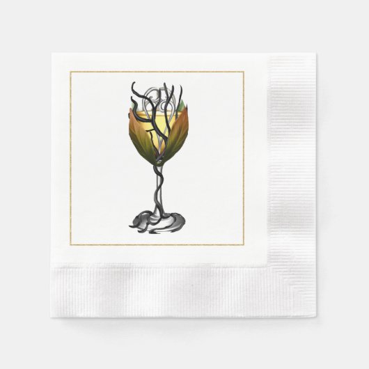 Halloween-Party Drink Paper Napkin Serviette (Vorderseite)