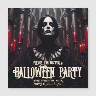 Halloween-Party - Dunkelgotische Einladung