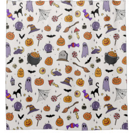 Halloween-Party Duschvorhang