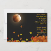 Halloween-Party Einladung (Rückseite)