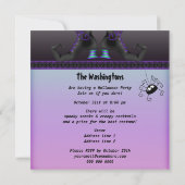 Halloween-Party Einladung (Rückseite)