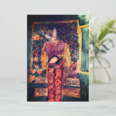 HALLOWEEN-PARTY! EINLADUNG (Stehend Vorderseite)