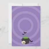 Halloween-Party Einladung (Rückseite)