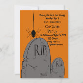 Halloween-Party Einladung (Vorderseite)